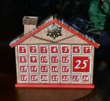 At Home Wooden Advent Calendar