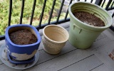 Lot of Ceramic Planters, Cache Pots