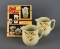 Hall's China “Autumn Leaf” Two Milk / Juice Pitchers and Collector's Book