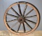 Antique Wagon Wheel 36” Diameter