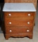 Vintage Marble Top Cherry Night Stand