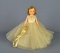 Vintage Madame Alexander “Cissette” Yellow Dress Doll, 9 In. H