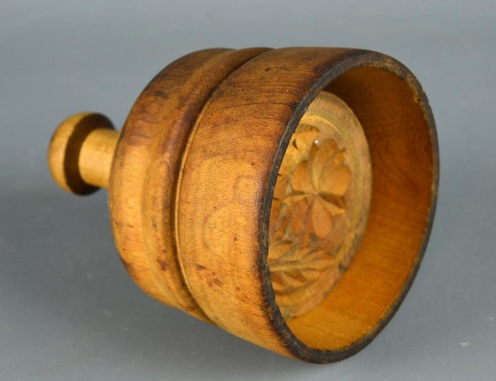 Old Primitive Wooden Butter Mold