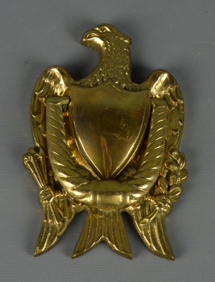 Vintage Solid Brass Eagle Door Knocker