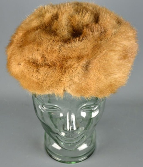 Vintage Mink Fur Hat
