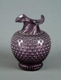 Tiara Purple Hobnail Vase
