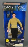 Capt Christopher Pike Star Trek Collector Series Federation Edition Figure by Playmates, Box is 12