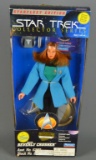 Dr. Beverly Crusher Star Trek Collector Series Star Fleet Edition. Figure by Playmates, Box is 12” H