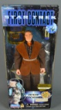 Zefra Cochrane Star Trek First Contract Figure by Playmates, Box is 12” H