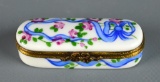La Gloriette Limoges Peint Main (Handpainted) Porcelain Trinket Box