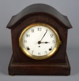 Antique Seth Thomas 8-Day Time & Strike Shelf Clock, Porcelain Dial