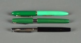 Lot of 3 Vintage Fountain Pens: Esterbrook, Tuckersharpe, Sheaffers