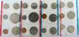 1978 & 1979 Uncirculated Mint Coin Sets: 1978, 1978D, 1979, 1979D