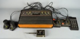 Vintage Atari Video Computer System CX2600A w/ Multiple Controllers, Power Cord, Manual
