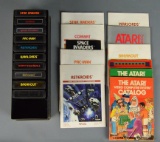 Lot of Atari Cartridge Games & Manuals