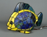 Stained Glass Art Fish Lamp