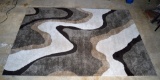 Modern Loloi “Enchant” Design Polypropylene Plush Rug, Neutral Colors, 7.7 x 10.6 Ft.