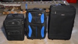 Lot of Three Suitcases