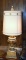 Large 55” H Heavy Vintage Table Lamp