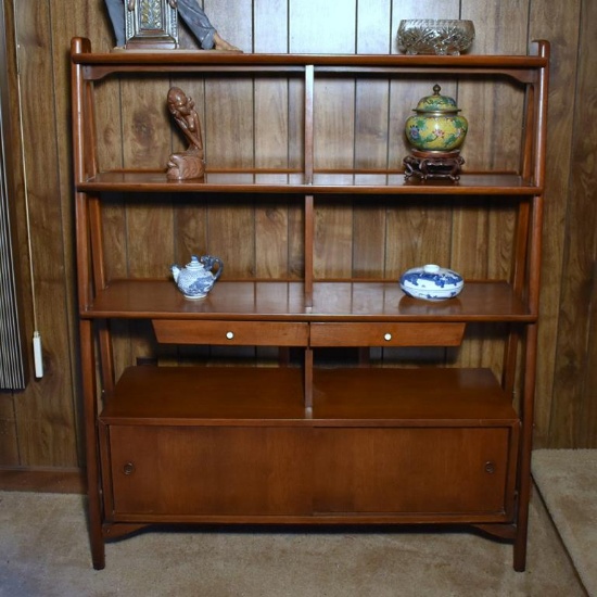 Danish Mid-Century Modern Credenza Shelf By American Of Martinsville