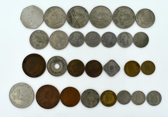 Lot Of Foreign Coins (No Silver)