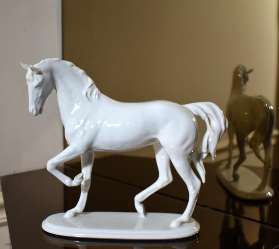 AK Kaiser Porcelain Horse Figurine