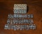 10,000 Villages Kenyan Made Dominoes Game Set & Storage Box