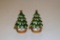 Collectible Christmas Tree Salt & Pepper Shakers