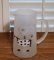 Dartington Designs Comic Animal Pitcher, Frosted Glass