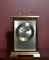 Linden Quartz Brass Desk Clock