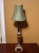 Brass & Crystal Accent Table Lamp