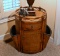 Rattan Wicker Side Cabinet / Magazine Stand