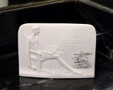 Signed Porcelain Lladro Collector's Society Sign