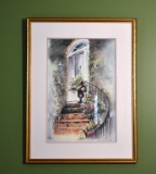 Donna Robertson (N. Car., Contemporary) Southern Entryway, Ltd. Ed. Print  108/1000