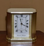 Seiko Quartz Brass Clock