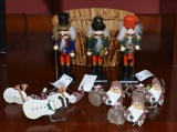 Christmas Lot: Nutcrackers, Napkin Rings Etc.