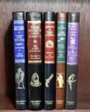 Lot Of Five Finely Bound Children's Classic Literature