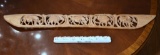 Long Hand Carved African Wildlife Decor & Ceramic Elephants Train