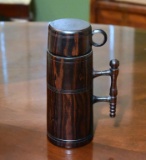 Carved Wooden Thermos
