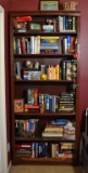 Wooden Six-Shelf Bookshelf, Lots 22-23 Match