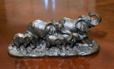 Bronze Elephant Grouping