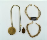 Lot Of Antique / Vintage Gold Filled Jewelry