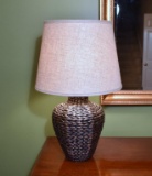 Rattan Wicker Table Lamp