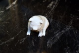 Fine Belleek Ireland Parian Porcelain Pig Figurine