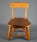 Antique Wooden Doll's Chair