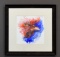 Mandel B. Shaw, Rooster, Watercolor On Paper, Signed Lower Right, Framed