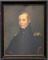 Old Halftone Portrait Print, Soldier in Uniform