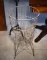 Vintage Wire Basket Plant Stand