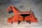 Vintage Spring Rocking Horse, Red Paint. Body Only, No Frame