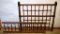 Antique Spindle Bed Frame Elements – headboard and one side rail